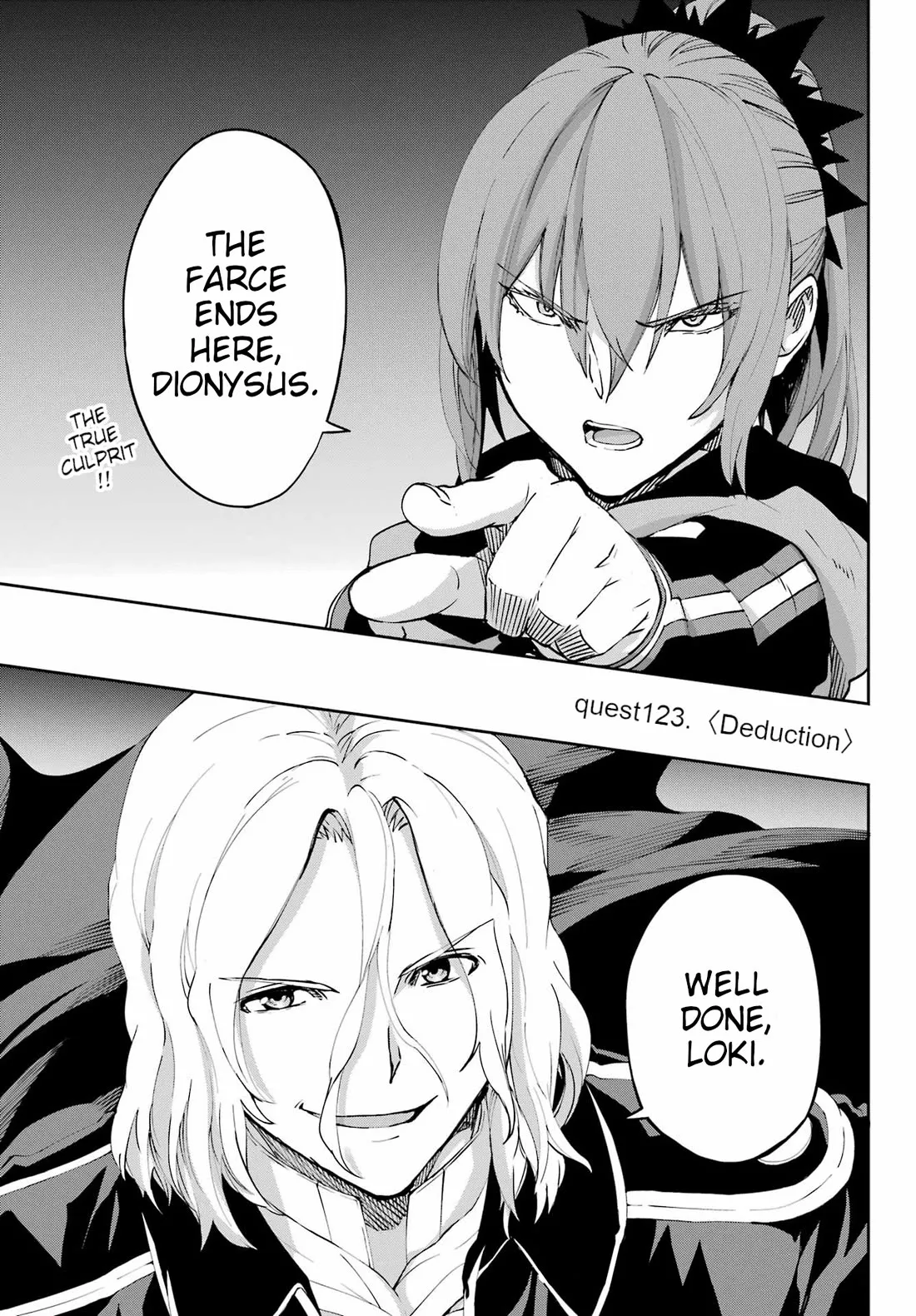 Read Dungeon ni Deai o Motomeru no wa Machigatte Iru Darou ka Gaiden – Sword Oratoria Chapter 123 - Deduction Online