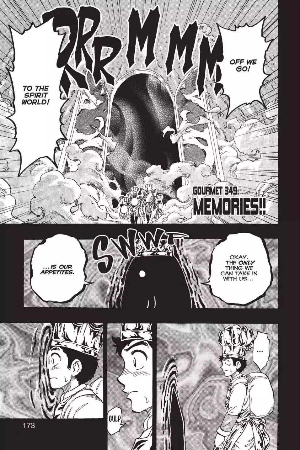 Read Toriko Chapter 349 - Vol.38 Gourmet 349: Memories!! Online