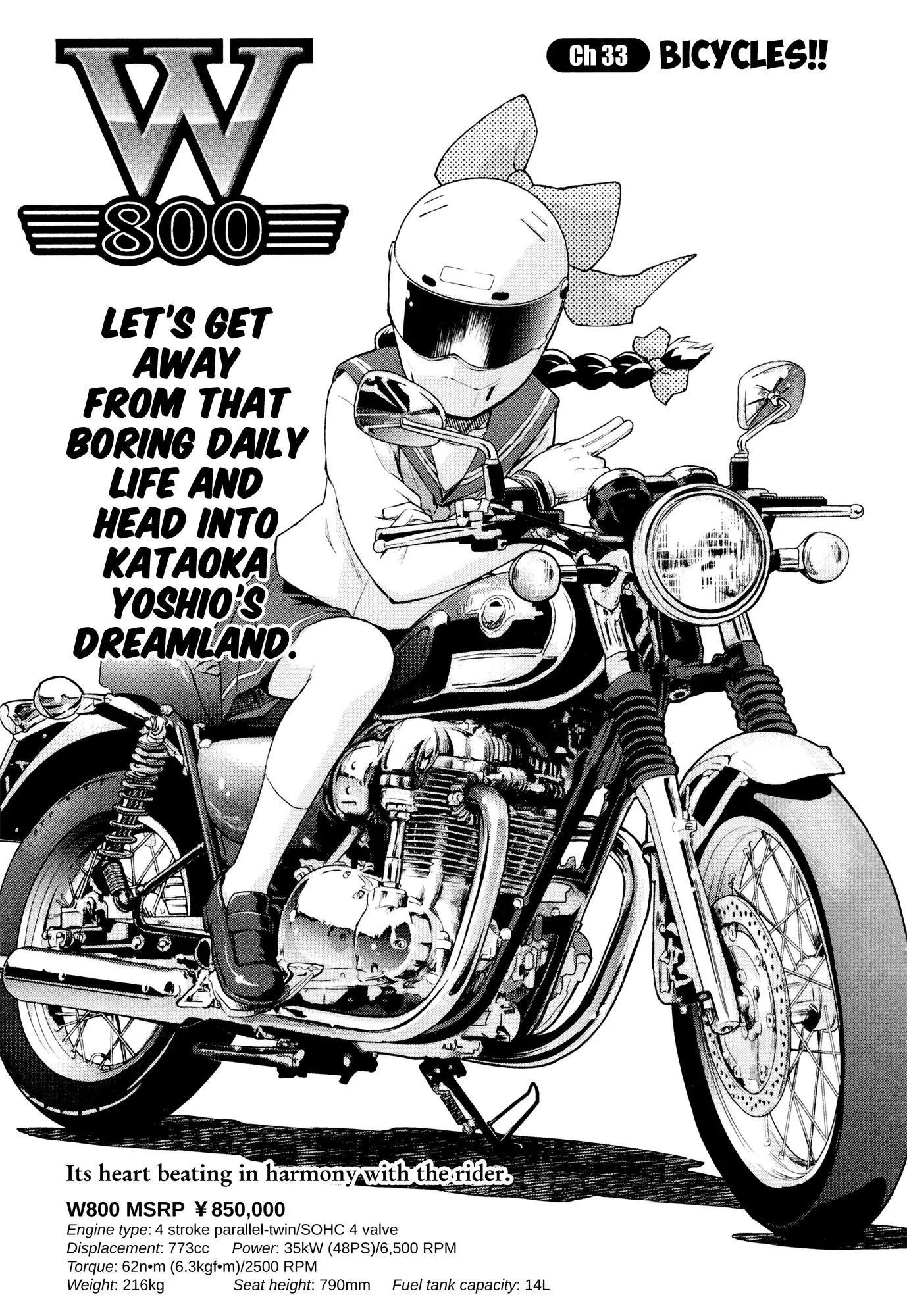 Read Bakuon!! Chapter 33 - Bicycles!! Online