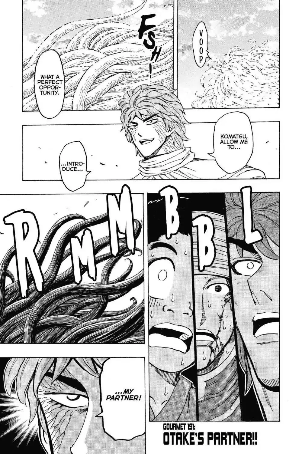 Read Toriko Chapter 191 - Vol.22 Gourmet 191: Otake's Partner!! Online