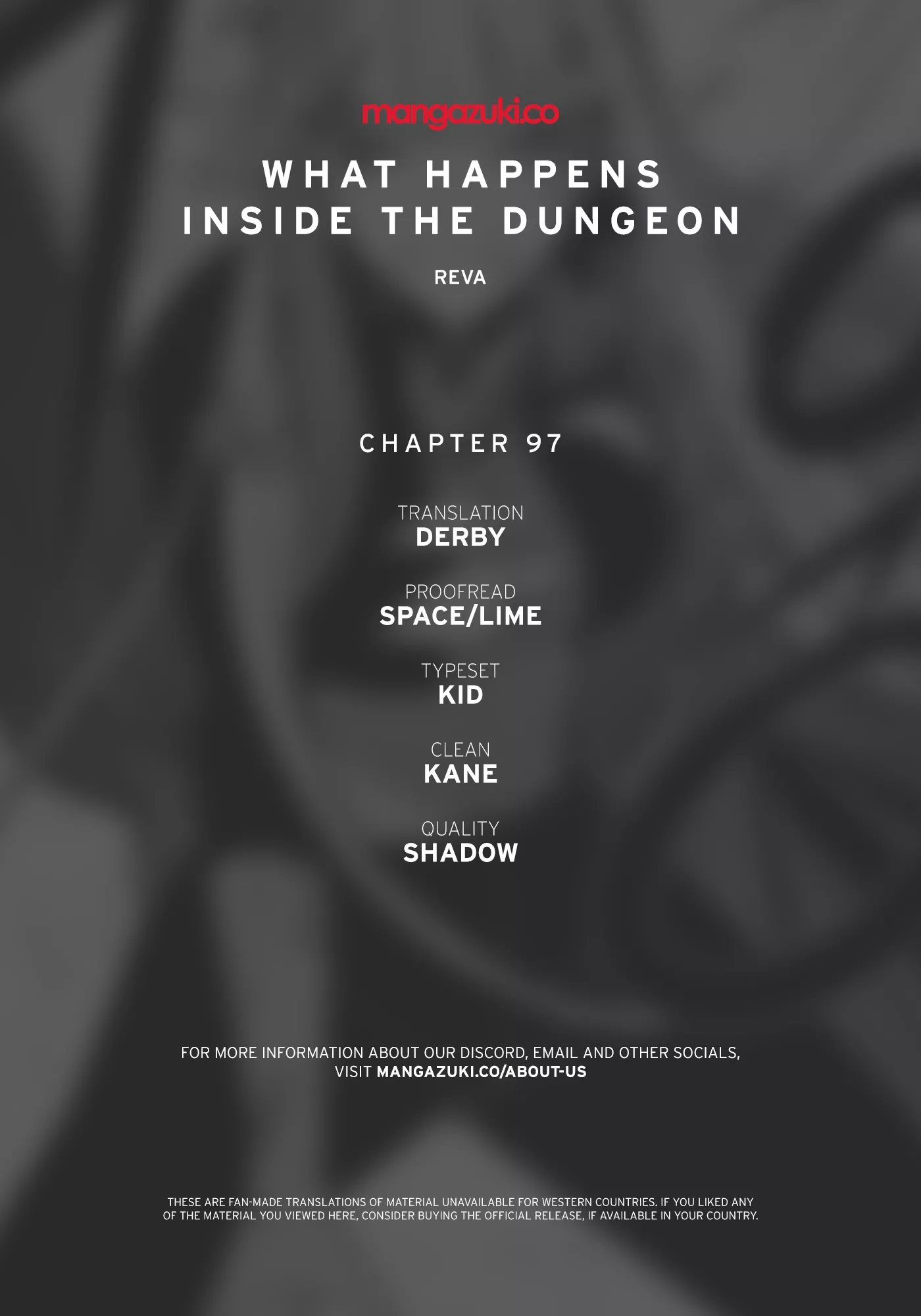 Read What Happens Inside the Dungeon Chapter 97 Online