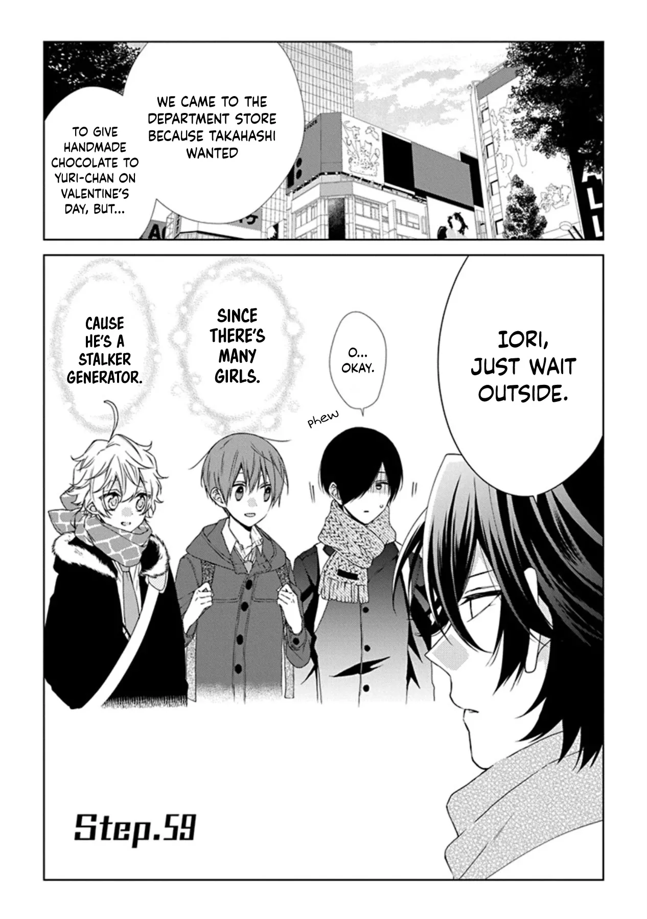 Read Onee Danshi, Hajimemasu. Chapter 59 - Step 59 Online