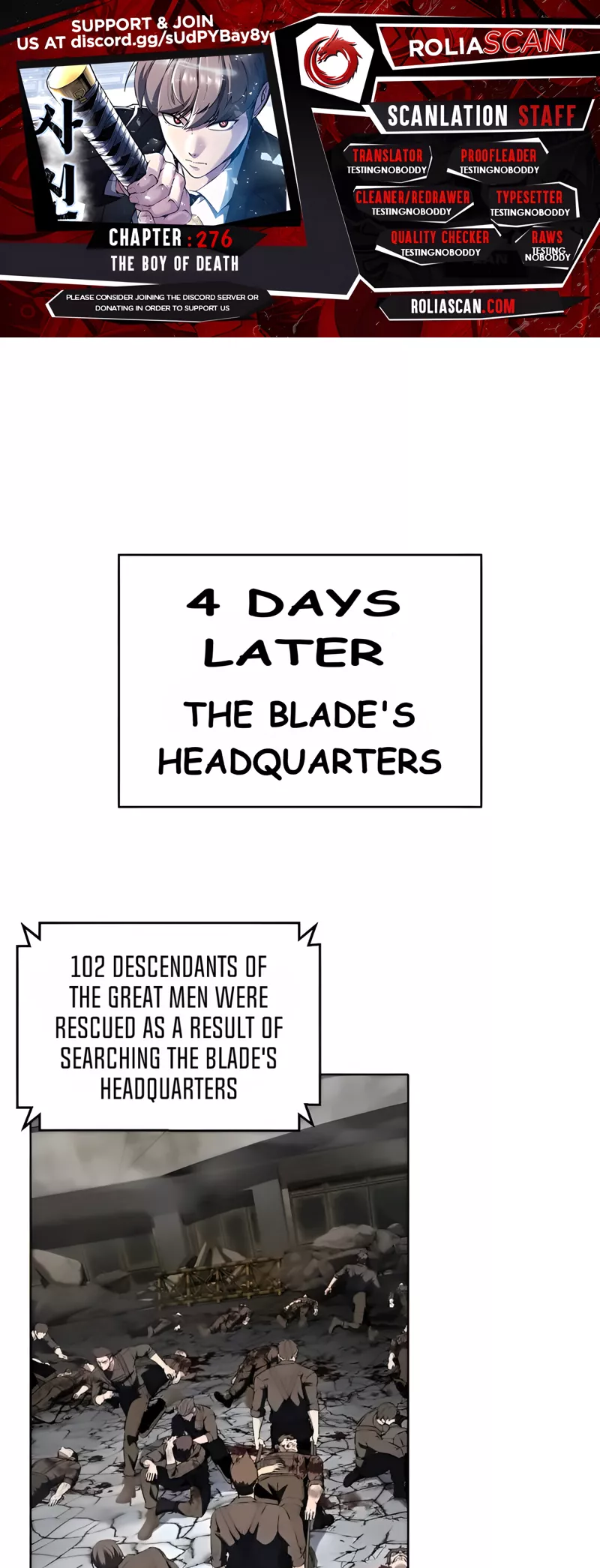 Read The Boy of Death Chapter 276 Online