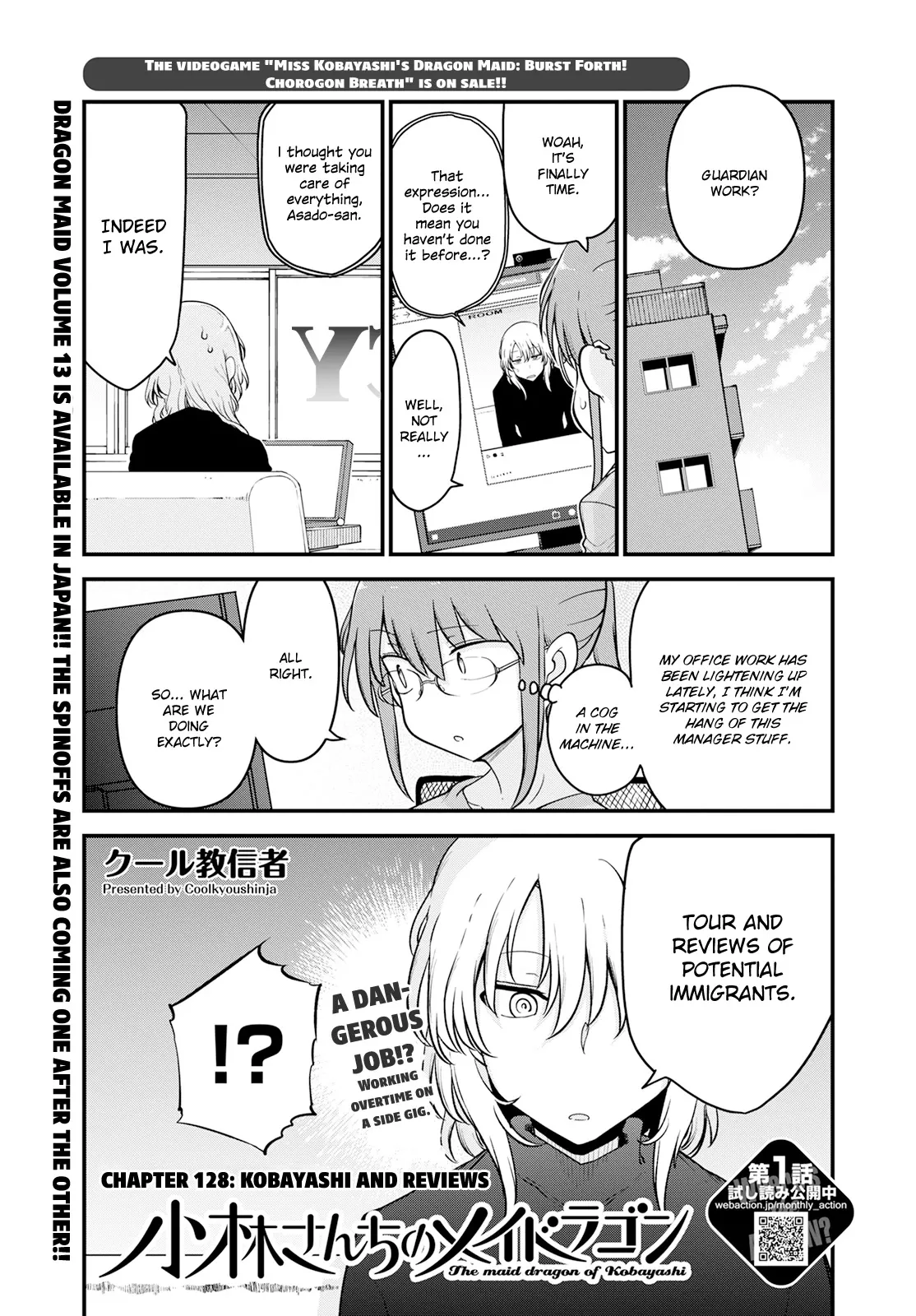 Read Kobayashi-san Chi no Maid Dragon Chapter 128 - Kobayashi and Reviews Online