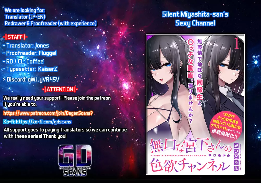 Read Mukuchina Miyashita-san no Shikiyoku Channel Chapter 9 - Shooting Day 9 Online