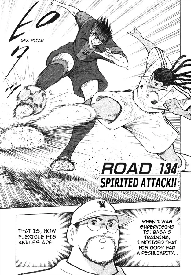 Read Captain Tsubasa Road to 2002 Chapter 134 - Spirited Attack Online