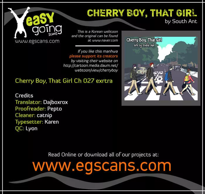 Read Cherry Boy, That Girl Chapter 27.5 Online