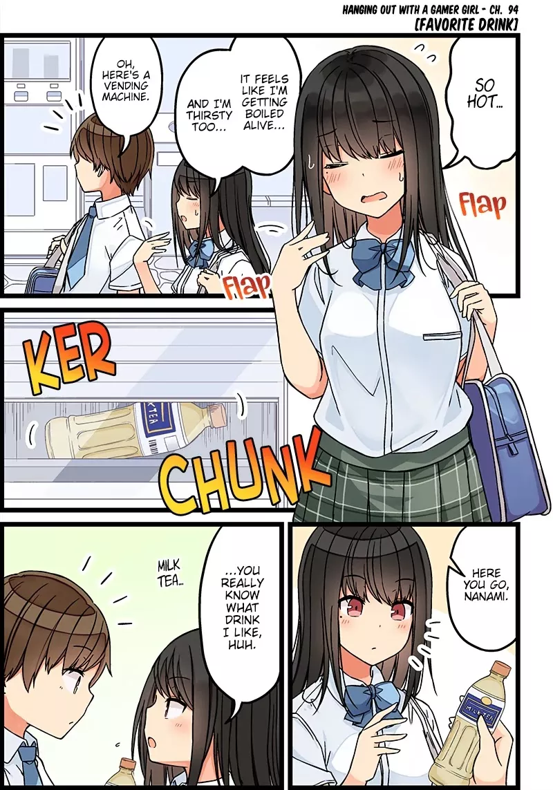 Read Hanging Out With a Gamer Girl Chapter 94 - Favorite Drink Online