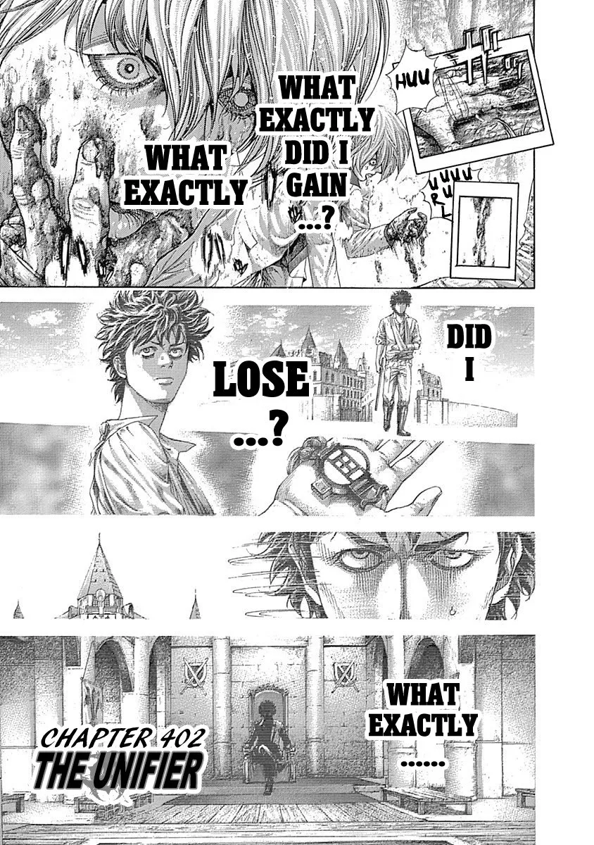 Read Usogui Chapter 402 - The Unifier Online