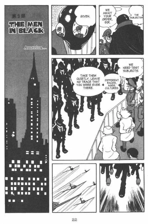 Read Cyborg 009 Chapter 3 - The Men in Black Online