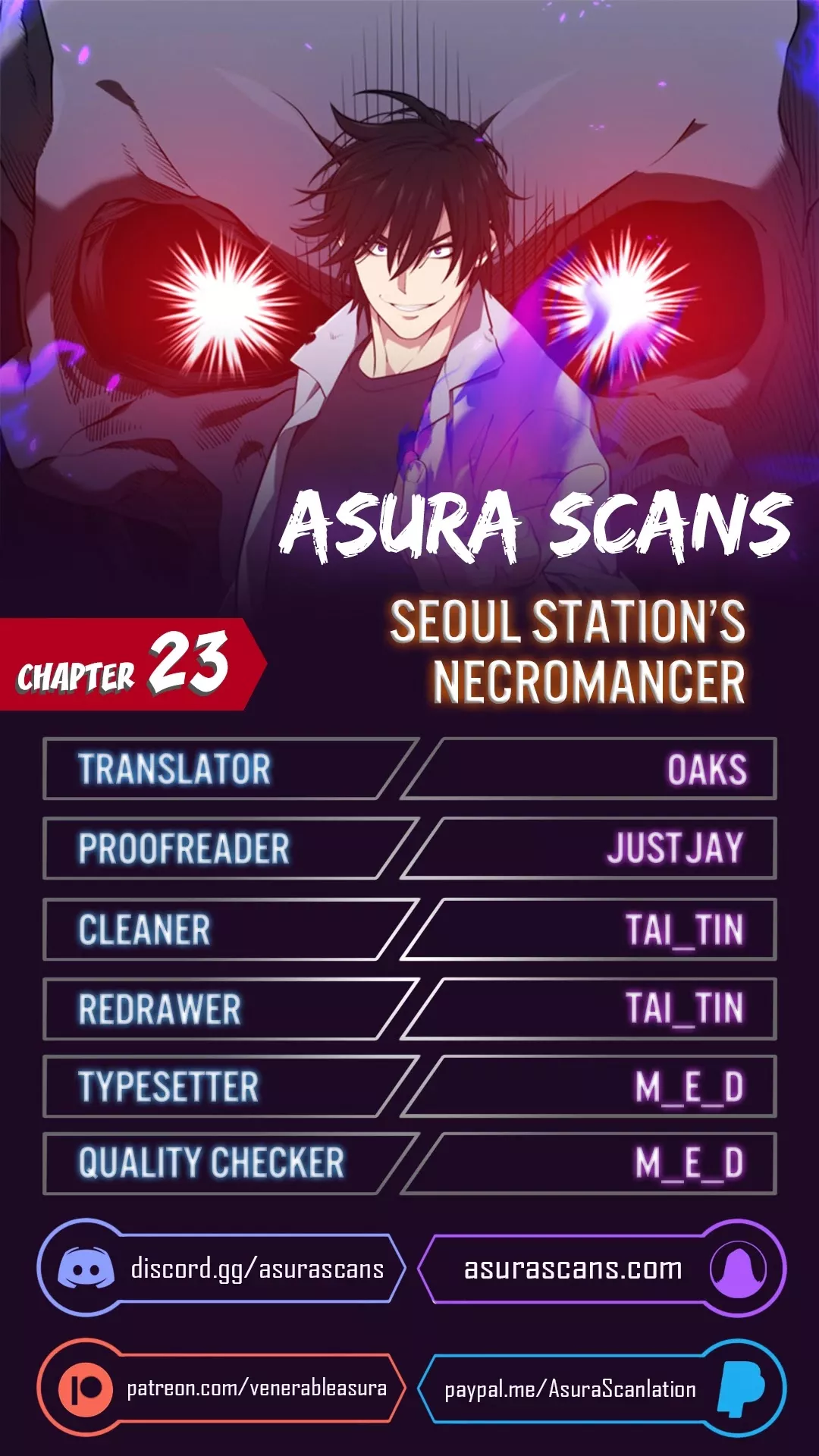 Read Seoul Station’s Necromancer Chapter 23 Online