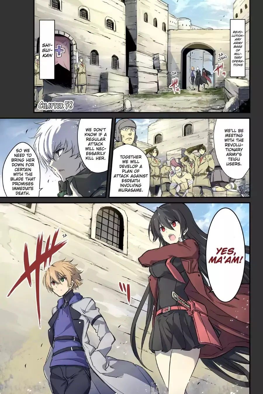 Read Akame ga Kill! Chapter 58 - Kill The Skilled Online