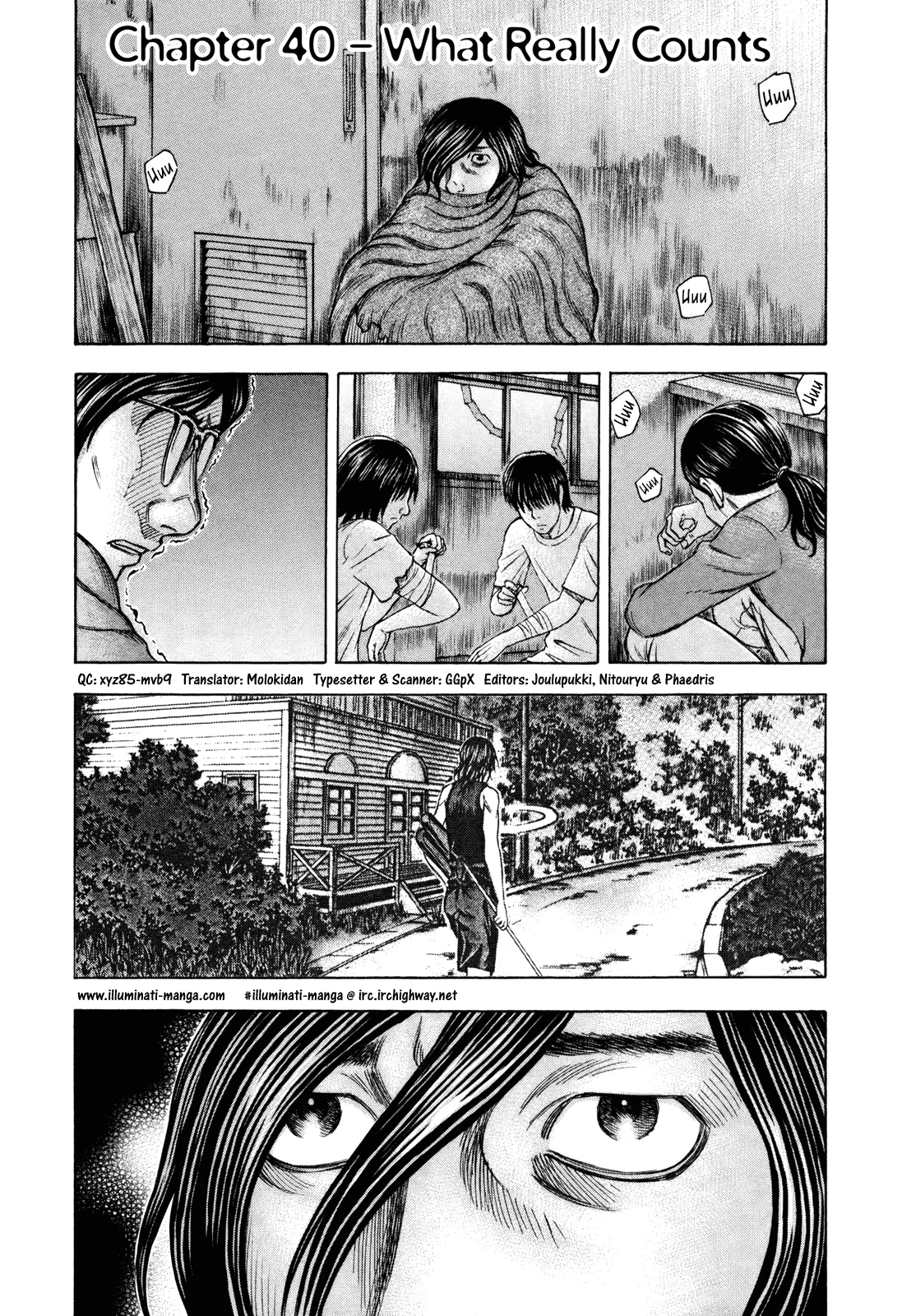 Read Jisatsutou Chapter 40 -  What Really Counts Online