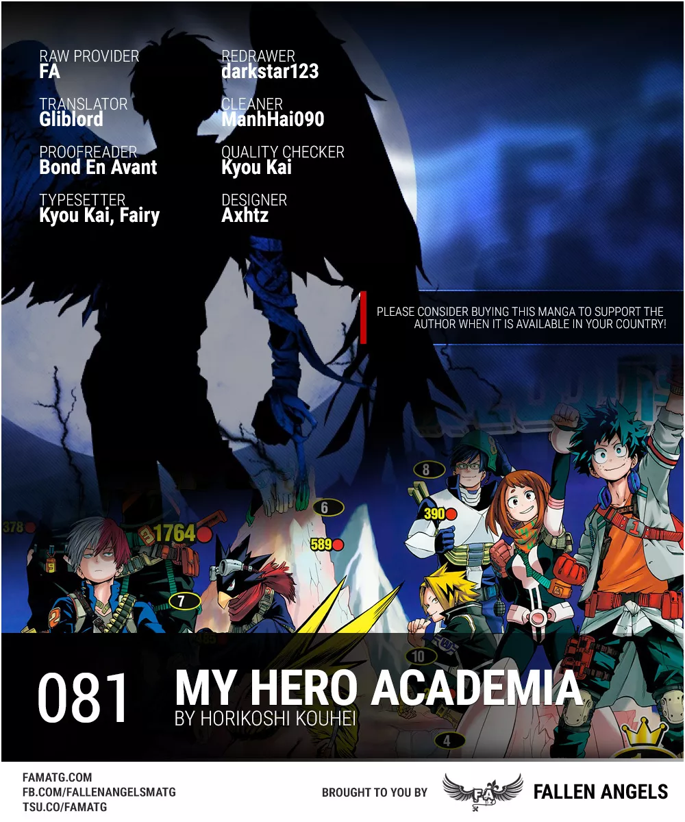 Read Boku no Hero Academia Chapter 81 - The Tension Howls Online