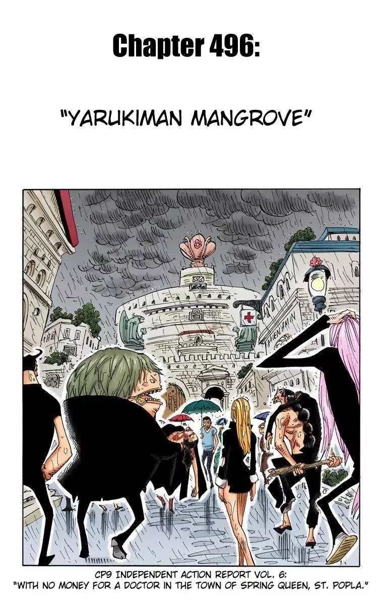 Read One Piece Chapter 496 - Yarukiman Mangrove Online