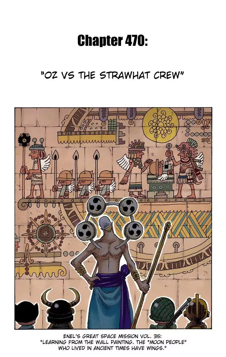 Read One Piece Chapter 470 - Oz vs the Strawhat Crew Online