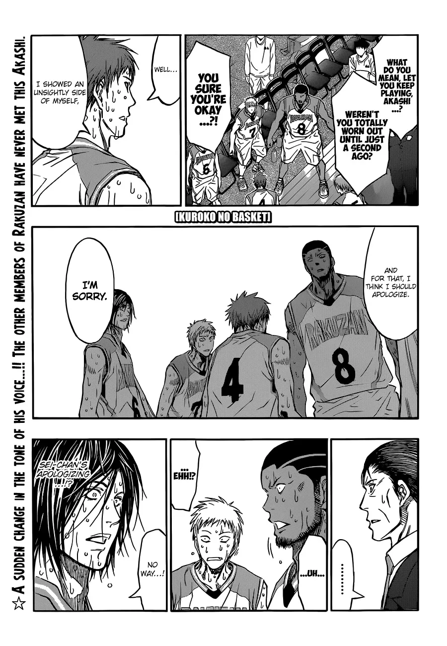 Read Kuroko no Basket Chapter 267 - It's Been A While, Hasn't It? Online