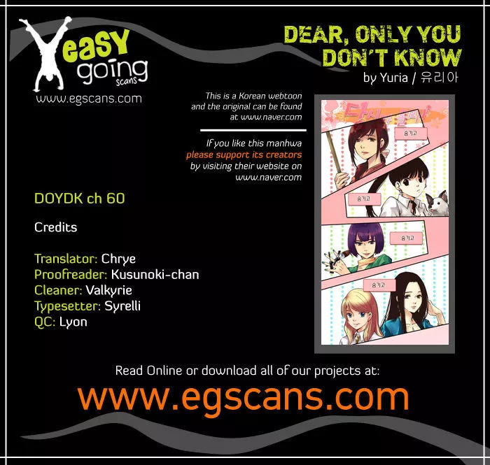 Read Dear, Only You Don’t Know! Chapter 60 Online