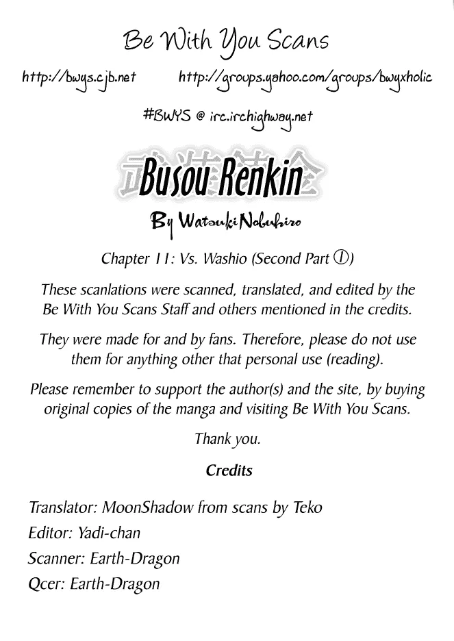 Read Busou Renkin Chapter 11 Online