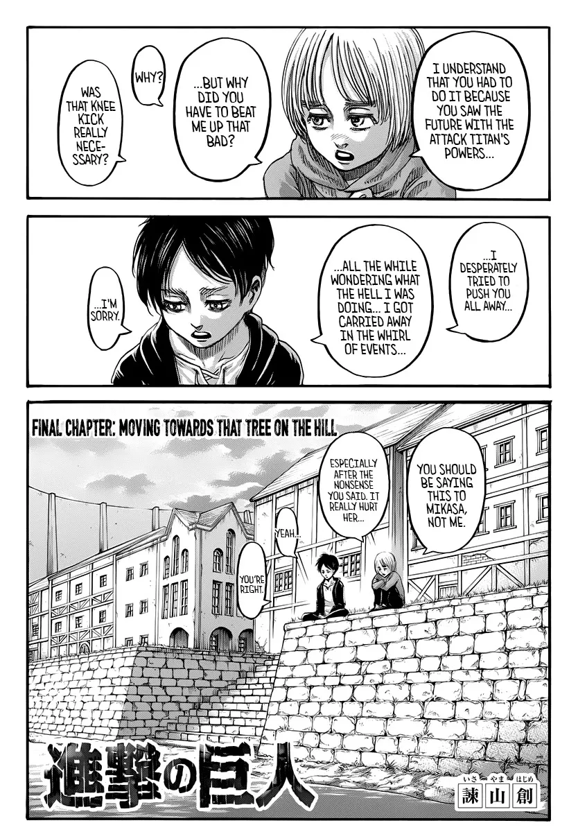 Read Attack on Titan Chapter 139 - Moving Towards that Tree on the Hill Online