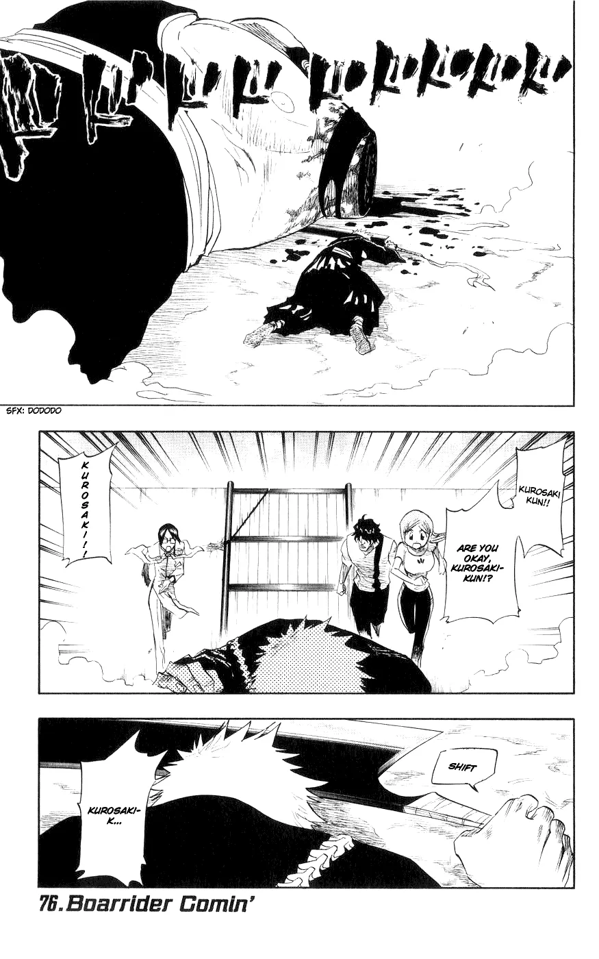 Read Bleach Chapter 76 - Boarrider Comin' Online