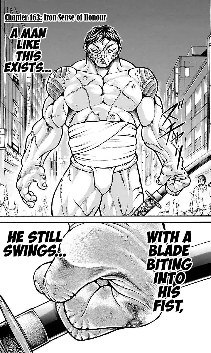 Read Baki Dou Chapter 163 - Iron Sense of Honour Online