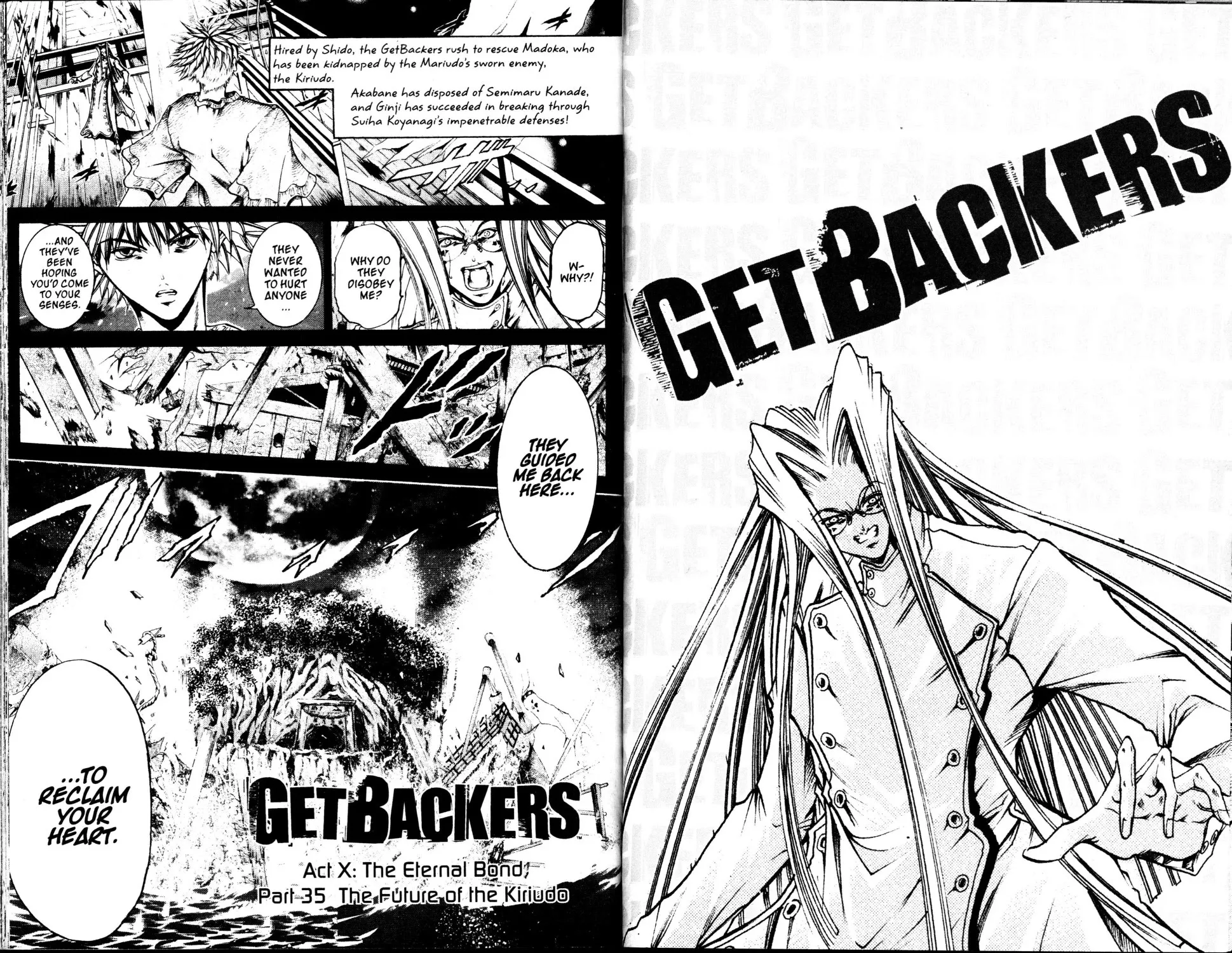 Read Get Backers Chapter 196 - Act X: The Eternal Bond (35): The Future of the Kiriudo Online