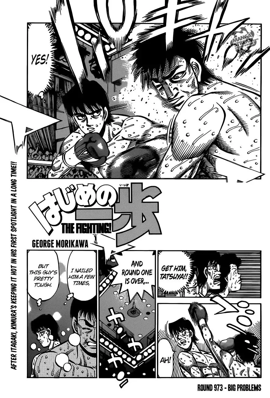 Read Hajime no Ippo Chapter 973 - Big Problems Online