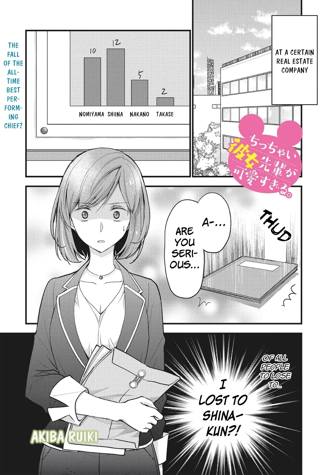 Read Chicchai Kanojo Senpai ga Kawaisugiru. Chapter 6 - Shina-senpai Is Cool When He's Working! Online