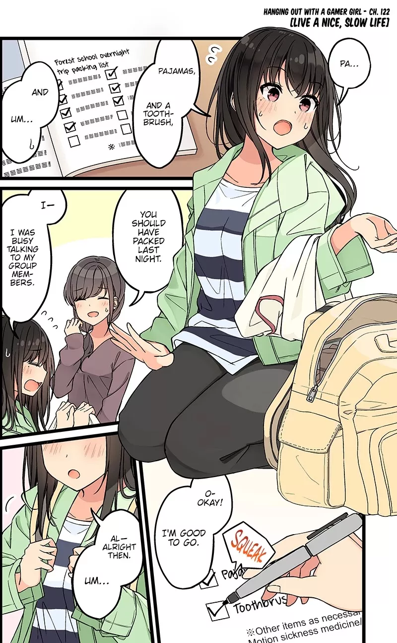 Read Hanging Out With a Gamer Girl Chapter 122 - Live a Nice, Slow Life Online