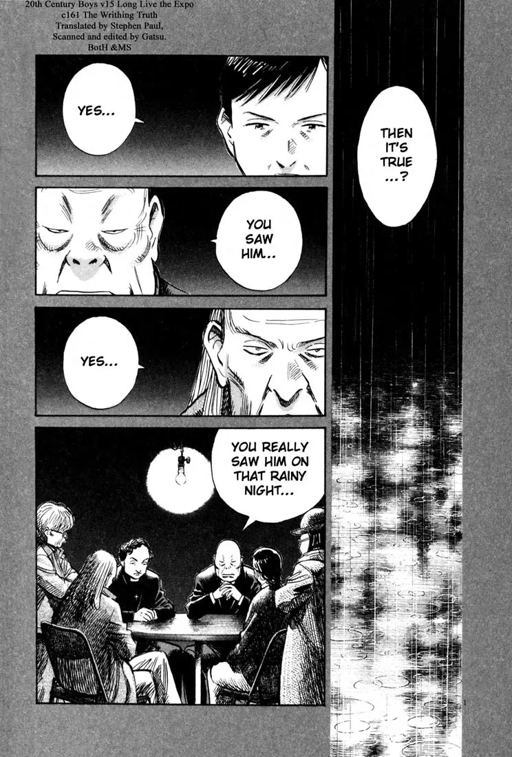 Read 20th Century Boys Chapter 161 - The Writhing Truth Online