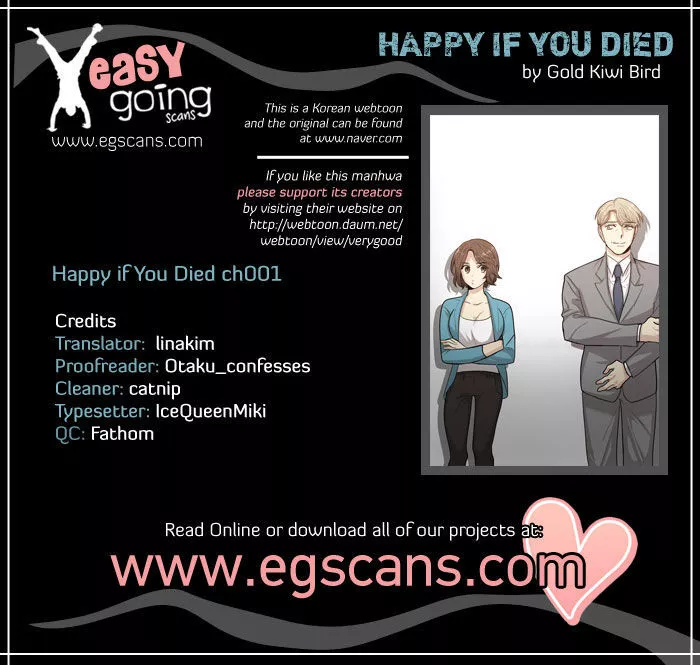 Read Happy if You Died Chapter 1 Online