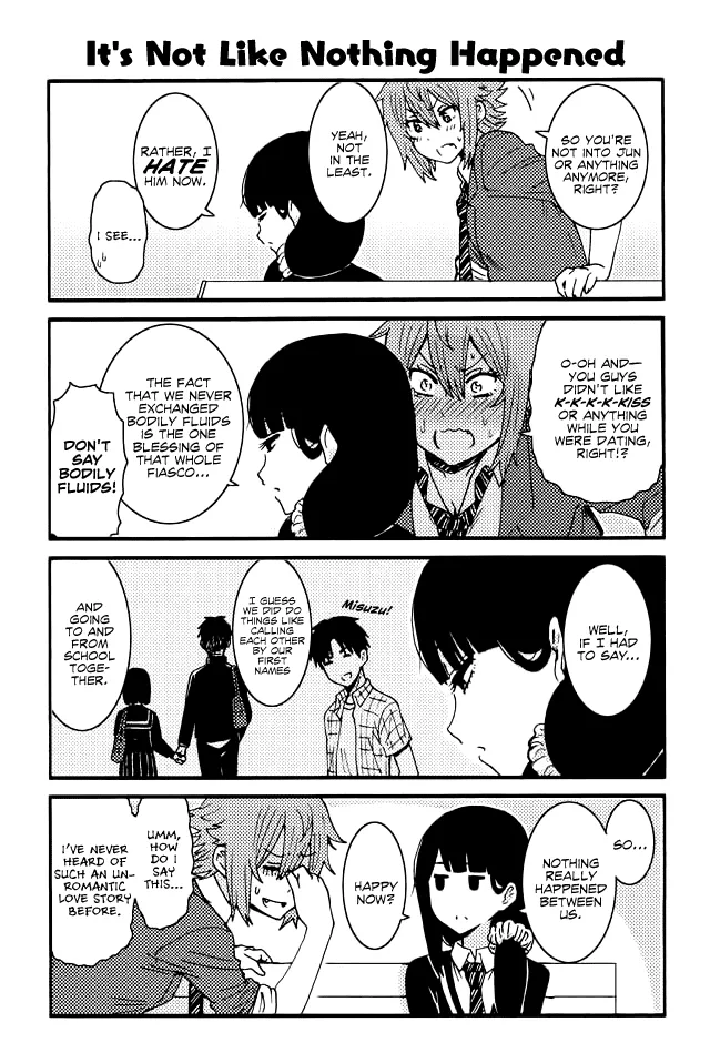 Read Tomo-chan wa Onna no ko! Chapter 129 - It's Not Like Nothing Happened Online