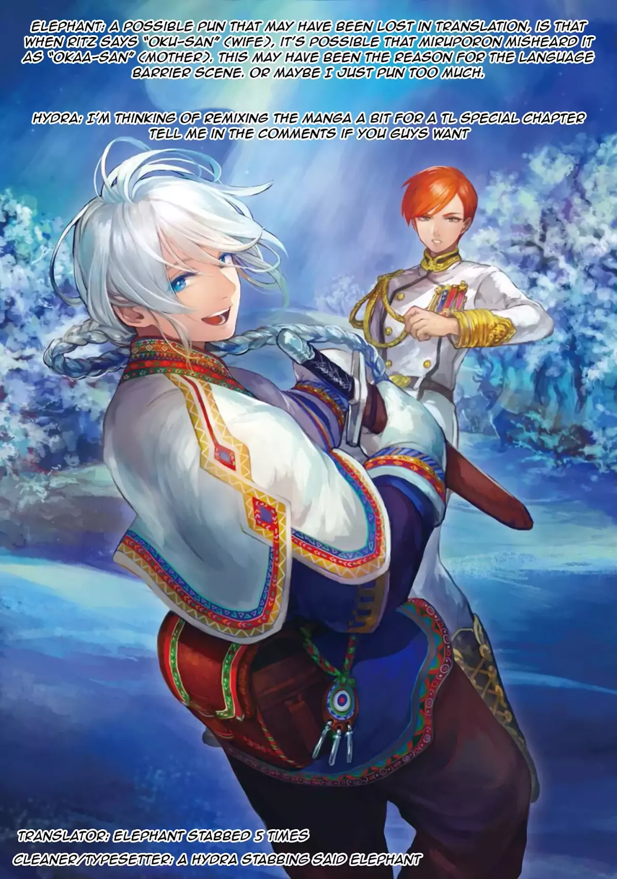 Read Hokuou Kizoku to Moukinzuma no Yukiguni Karigurashi Chapter 3 Online