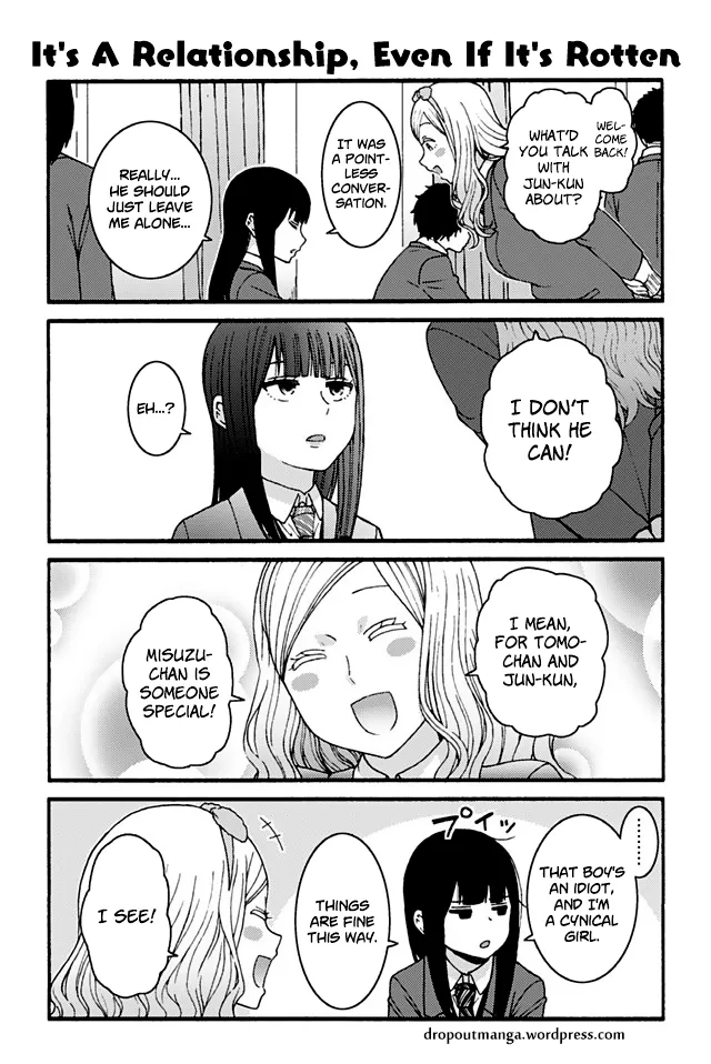 Read Tomo-chan wa Onna no ko! Chapter 849 - It's A Relationship, Even If It's Rotten Online