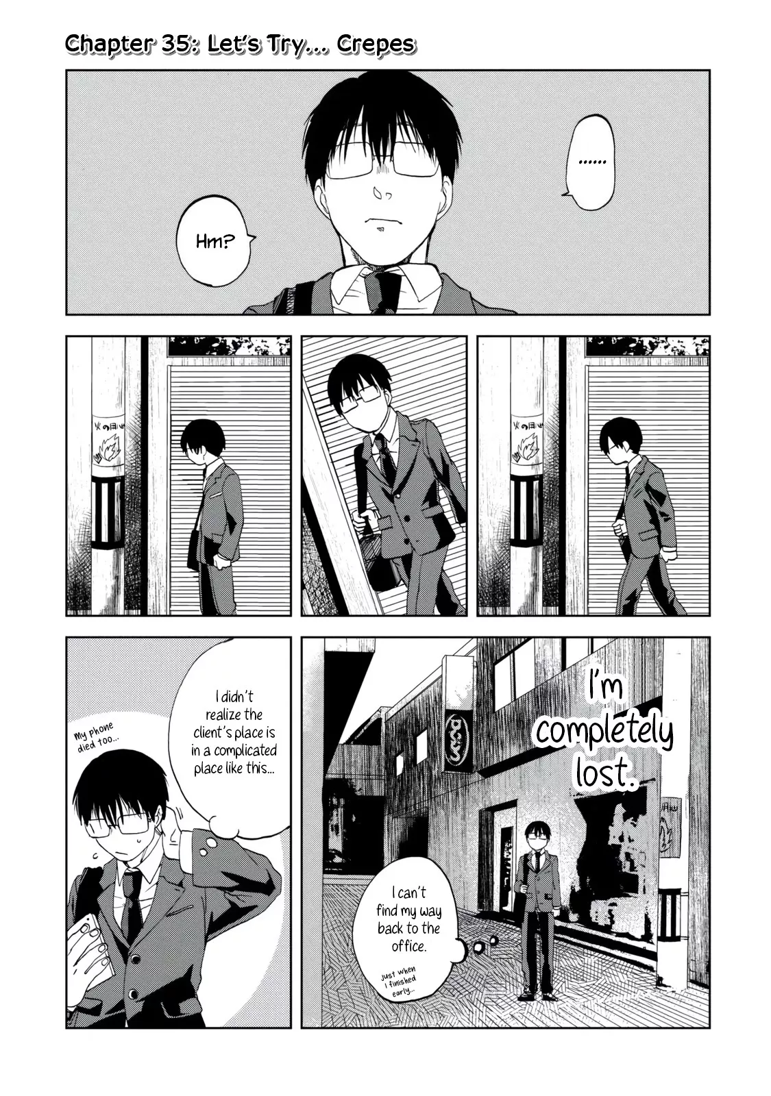 Read Meshinuma Chapter 35 - Let's Try... Crepes Online