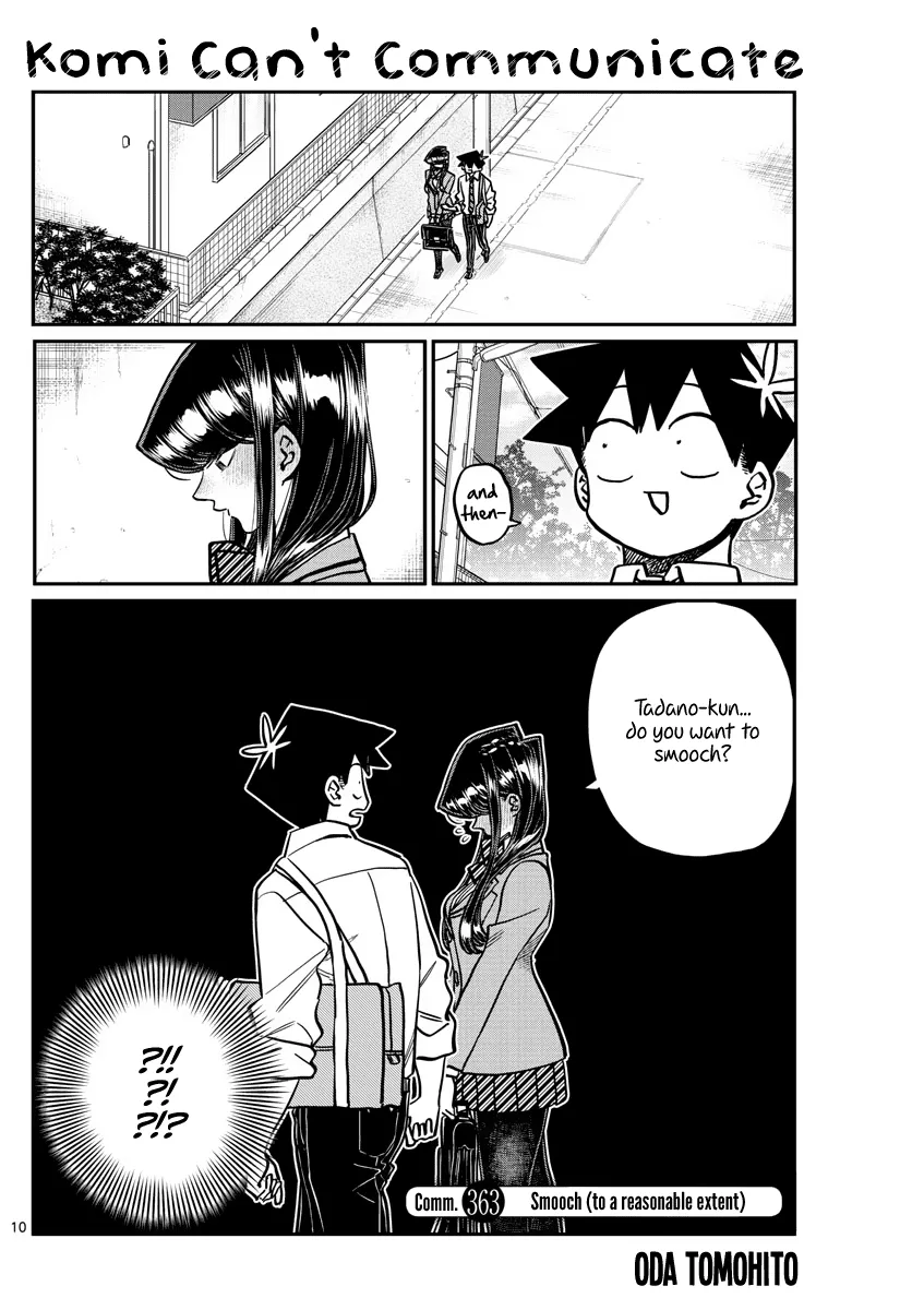 Read Komi-san wa Komyushou Desu Chapter 363 - Smooch (to a reasonable extent) Online