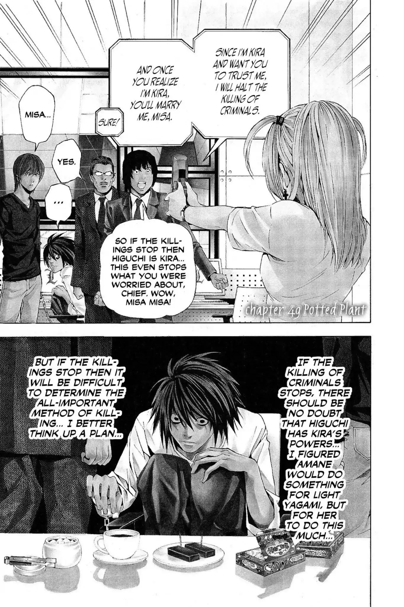 Read Death Note Chapter 49 - Potted Plant Online