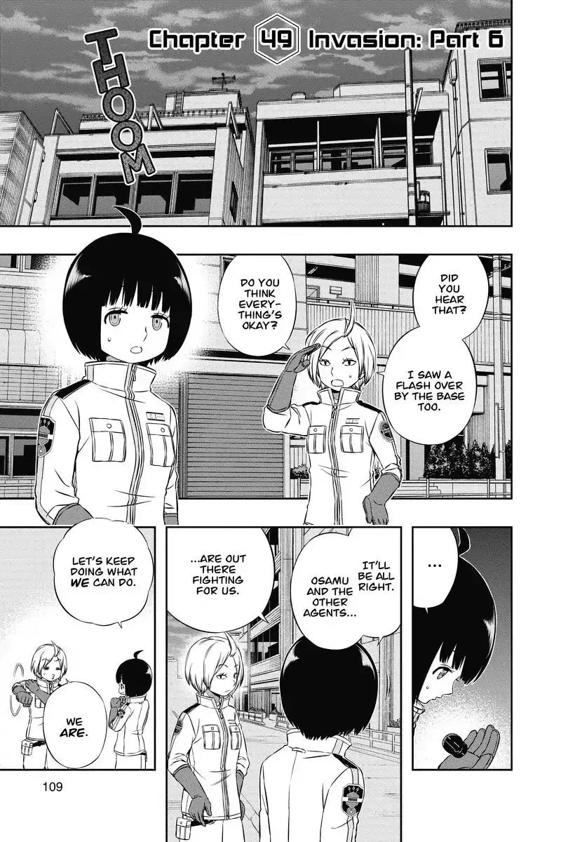 Read World Trigger Chapter 49 - Invasion: Part 6 Online