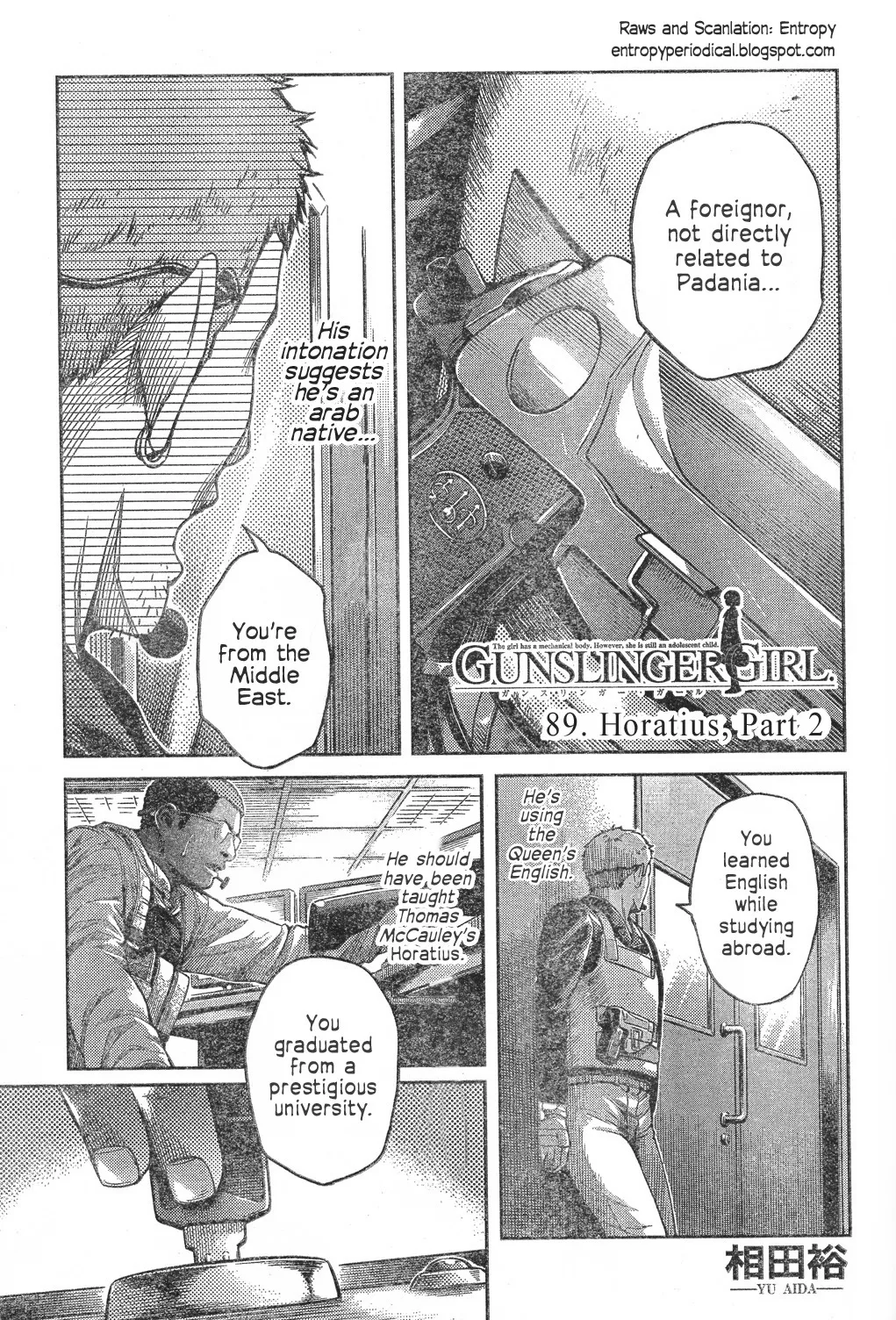 Read Gunslinger Girl Chapter 89 - Horatius (Part 2) Online