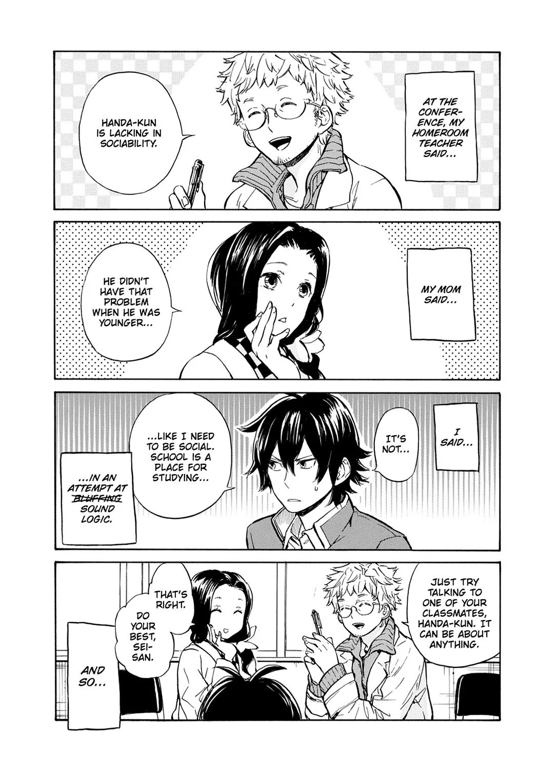 Read Handa-kun Chapter 9 Online