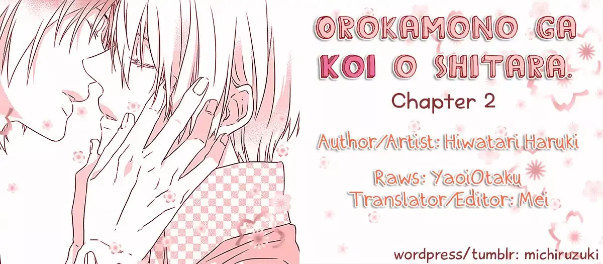 Read Orokamono ga Koi wo Shitara. Chapter 2 Online