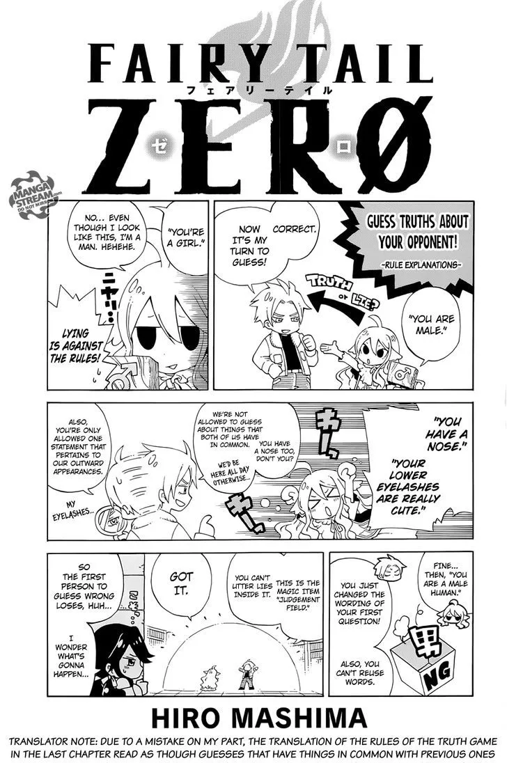 Read Fairy Tail Zero Chapter 3 - Night of Embarking Online