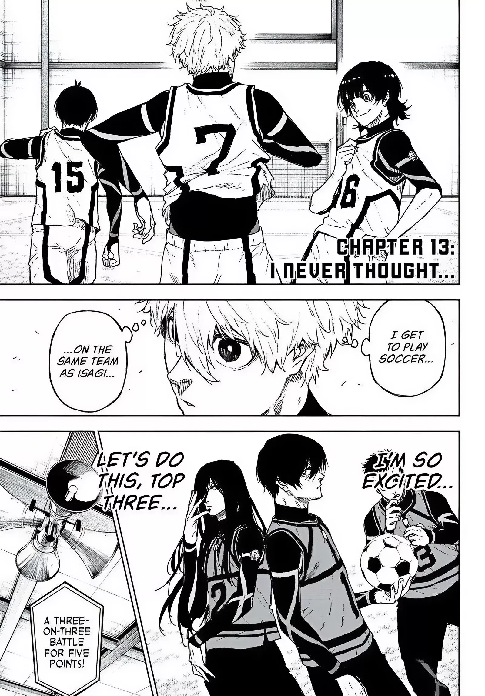 Read Blue Lock: Episode Nagi Chapter 13 - I Never Thought Online