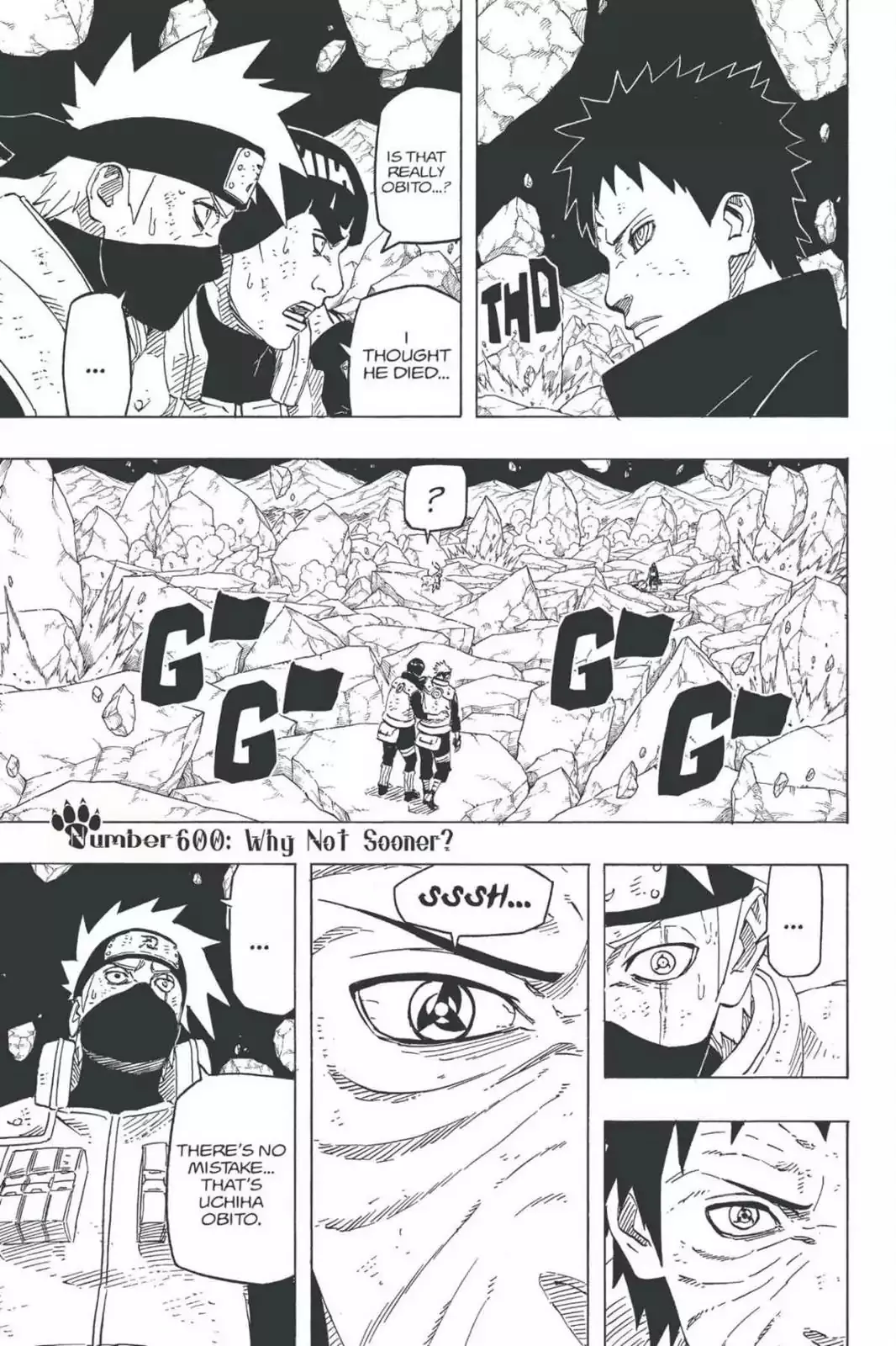 Read Naruto Chapter 600 - Why Not Sooner? Online