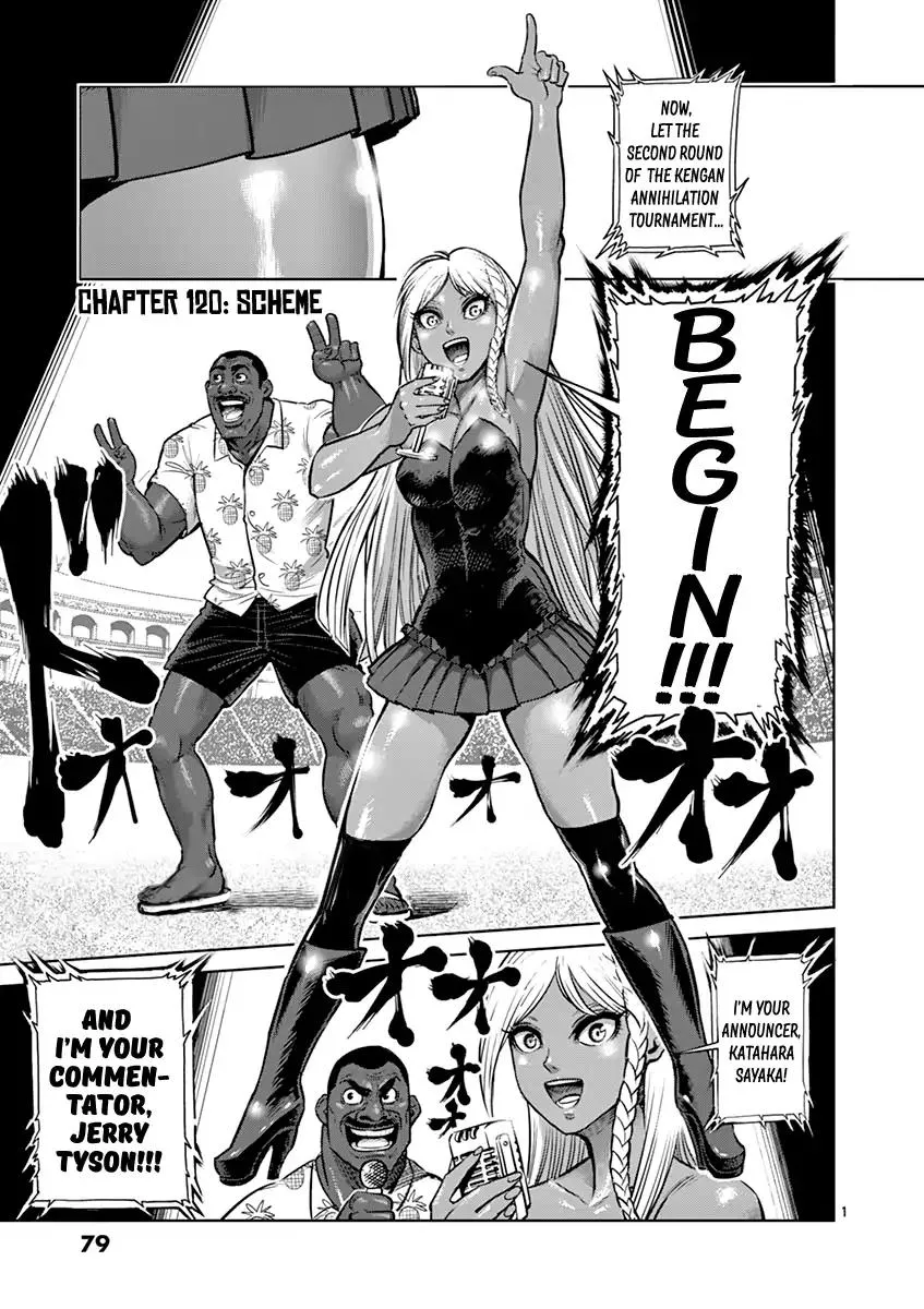 Read Kengan Ashura Chapter 120 Online