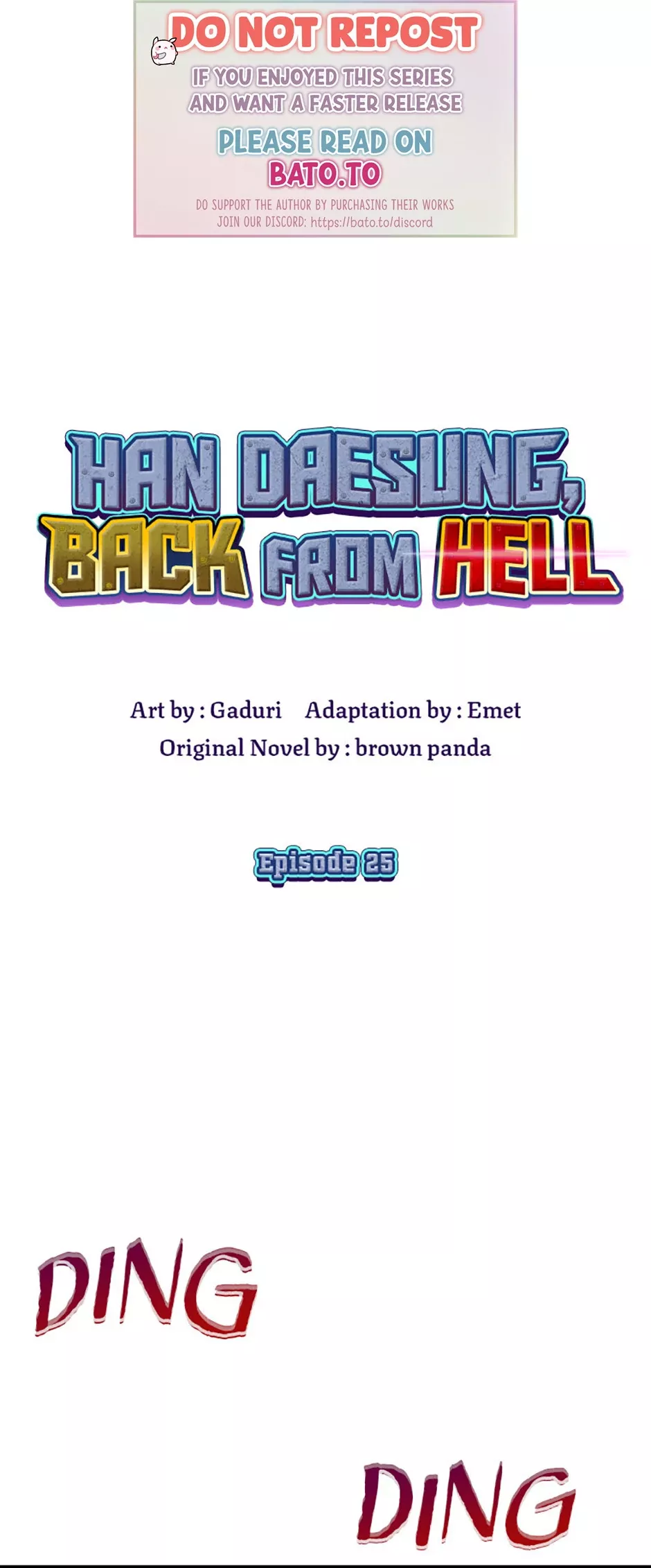 Read Han Daesung, Back From Hell Chapter 25 Online