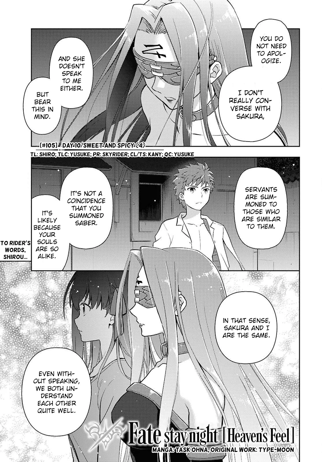 Read Fate/stay night [Heaven’s Feel] Chapter 105 - Day 10 / Sweet and Spicy (4) Online