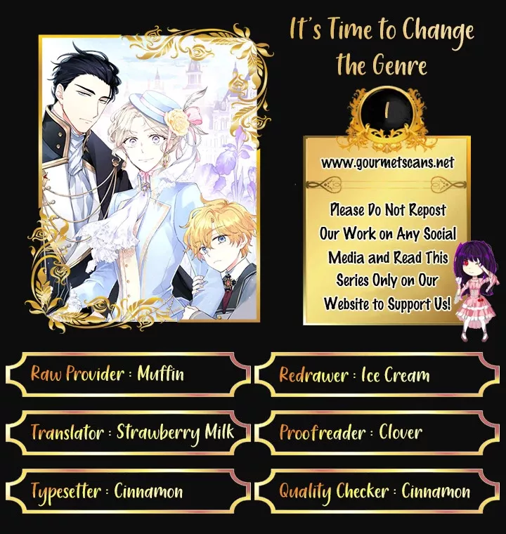 Read It’s Time to Change the Genre Chapter 1 Online