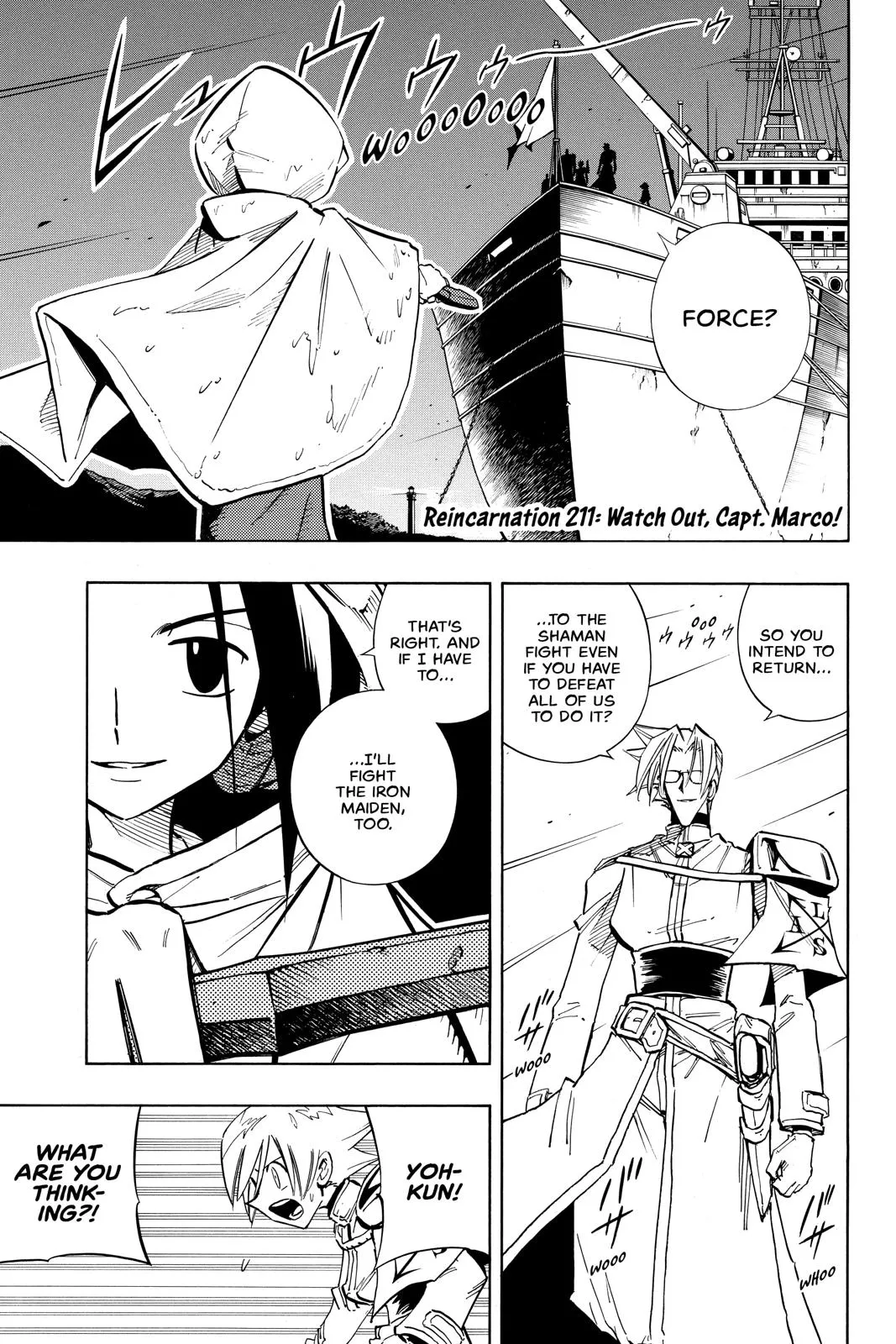 Read Shaman King Chapter 211 Online